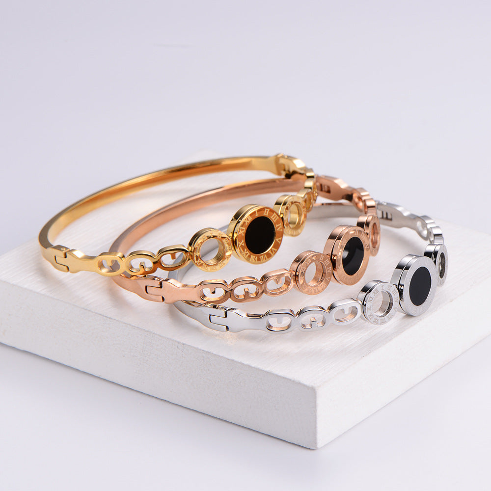 Lady Crown Stainless Steel 18K Gold Plated Shell In Bulk