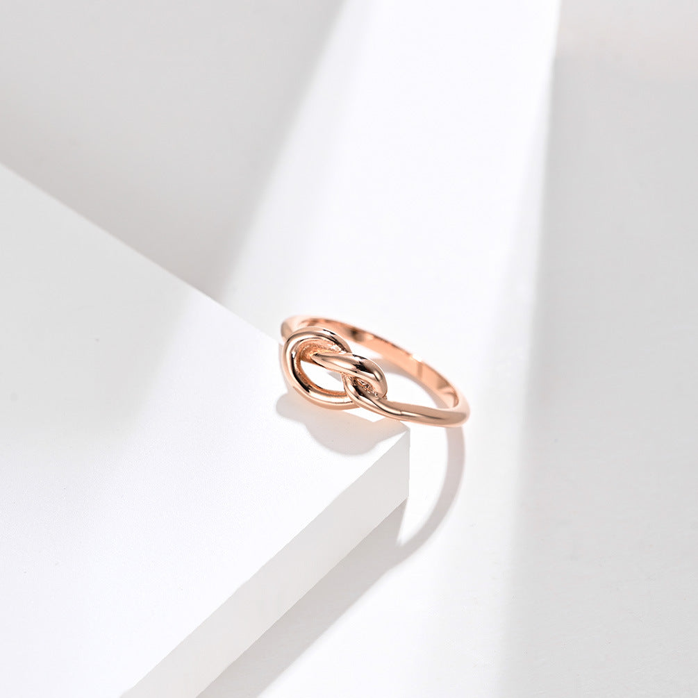 simple style geometric titanium steel polishing rings