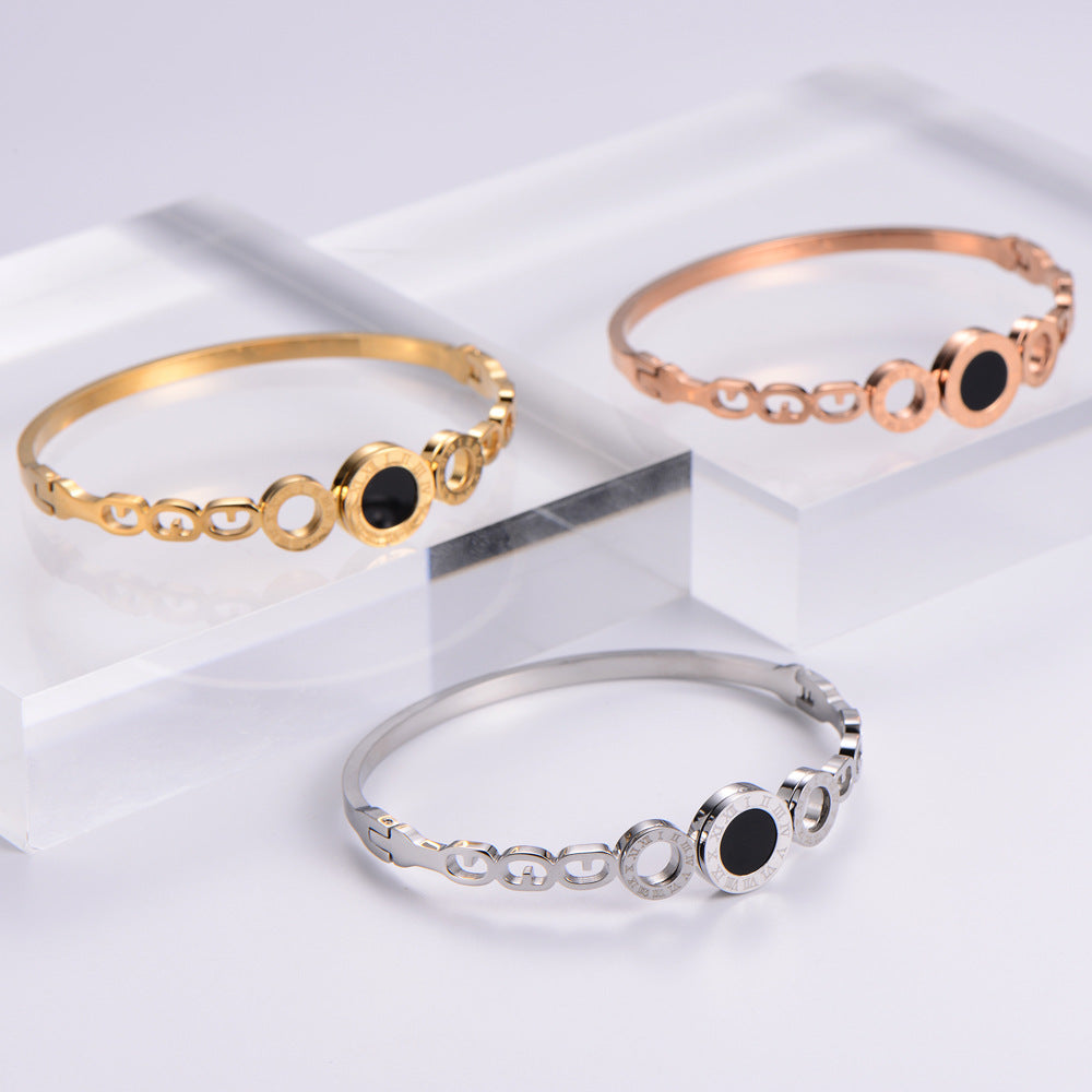 Lady Crown Stainless Steel 18K Gold Plated Shell In Bulk