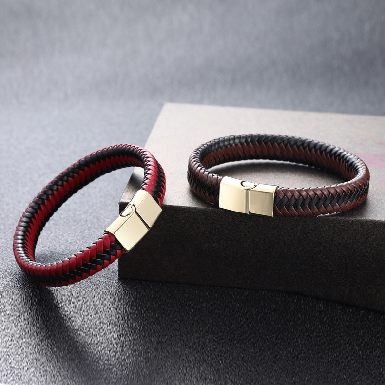 fashion geometric alloy plating unisex bracelets 1 piece