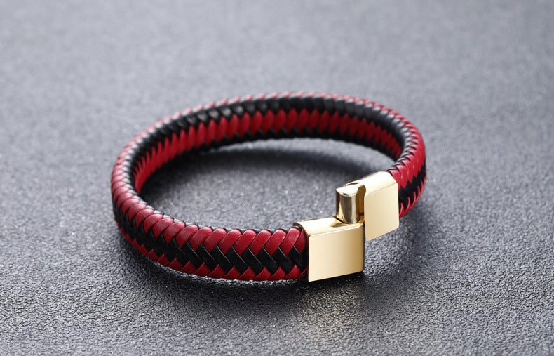 fashion geometric alloy plating unisex bracelets 1 piece