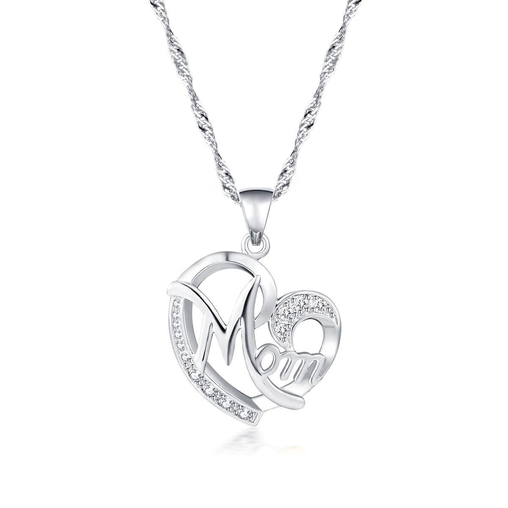new fashion creative mother's day gift mom diamond necklace