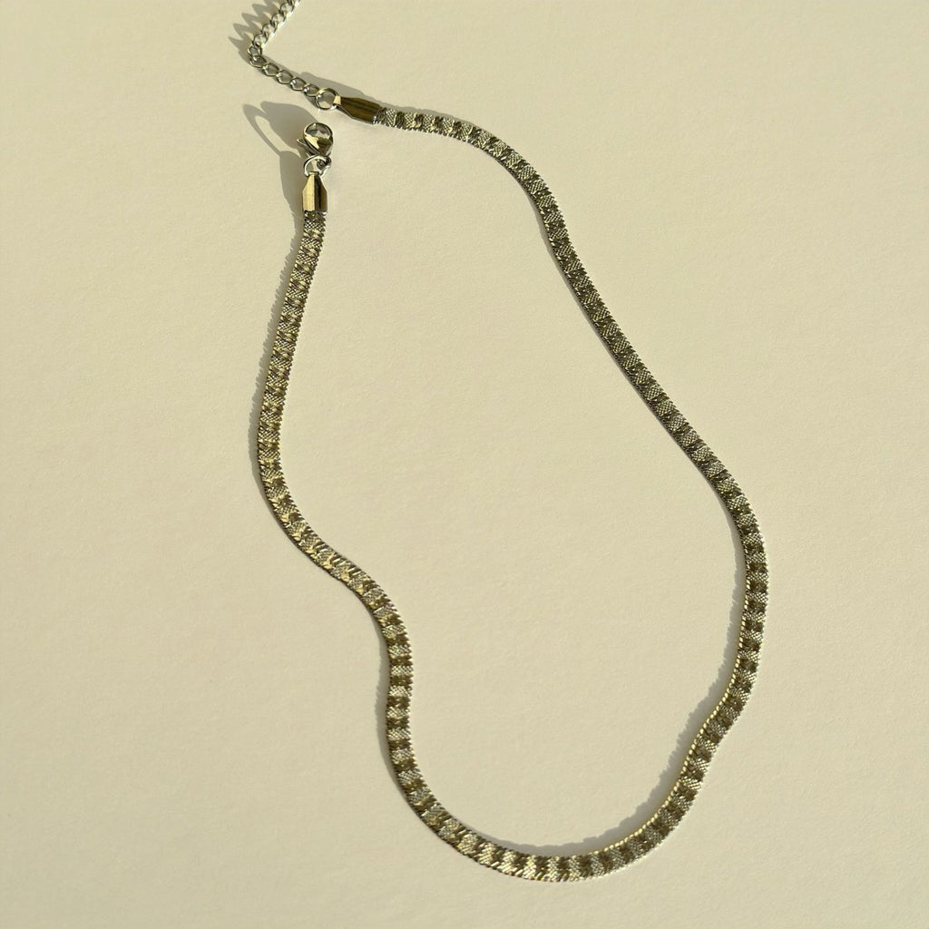 304 Stainless Steel 18K Gold Plated Classic Style Streetwear Plating Solid Color Necklace