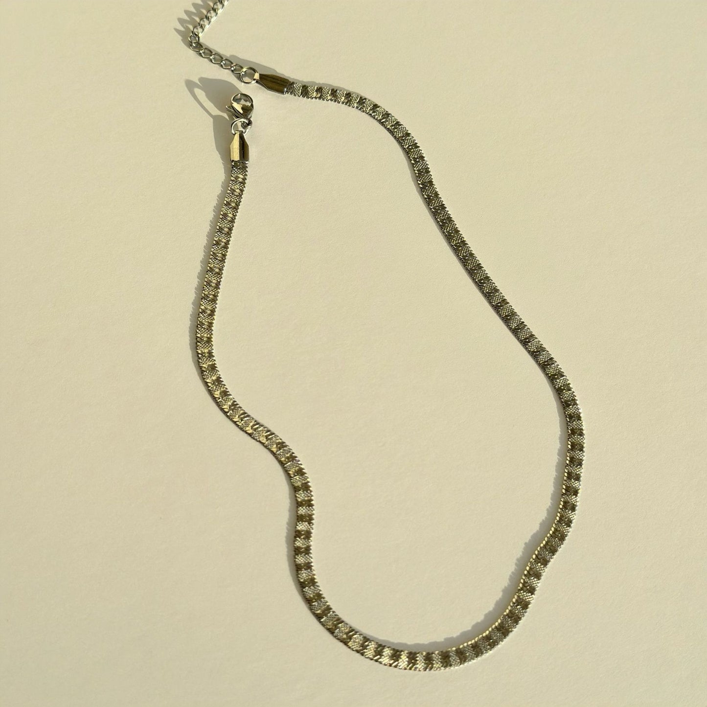 304 Stainless Steel 18K Gold Plated Classic Style Streetwear Plating Solid Color Necklace