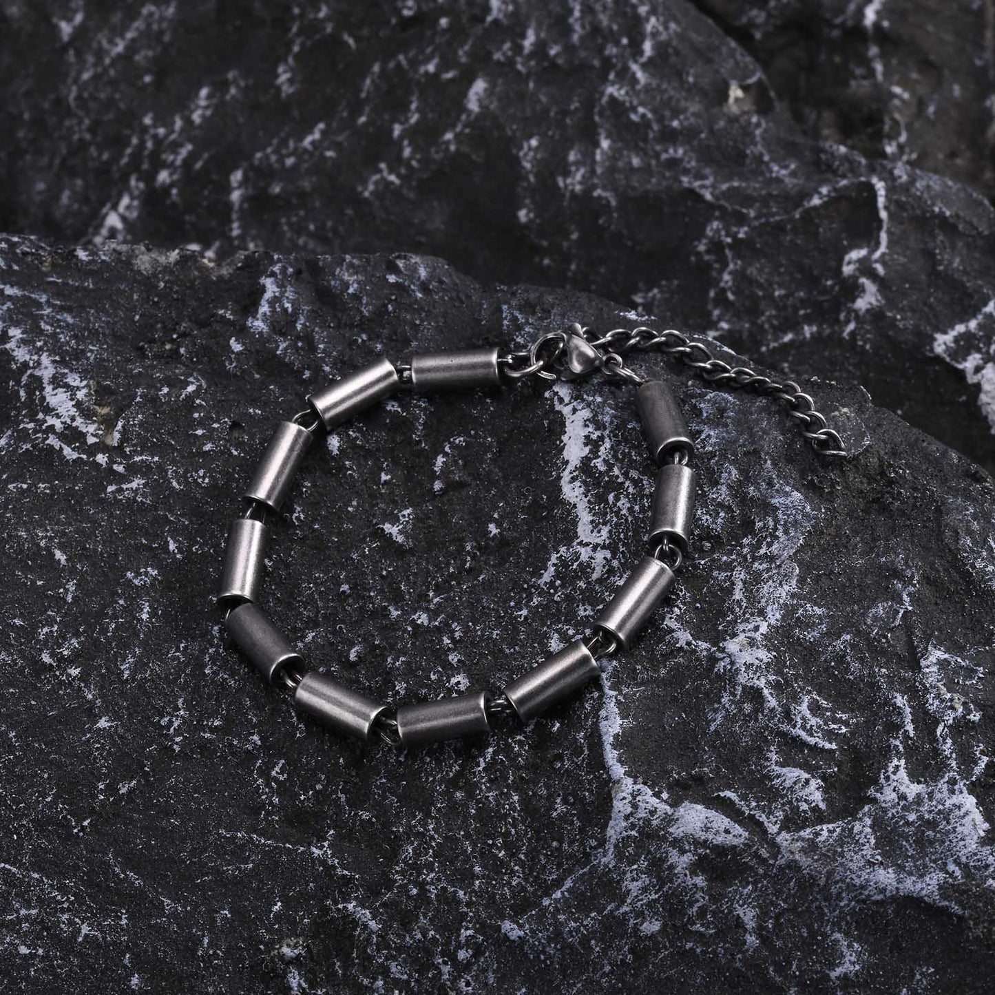 Hip-Hop Retro Geometric 201 Stainless Steel Men's Bracelets