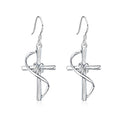 fashion cross alloy plating women's necklace
