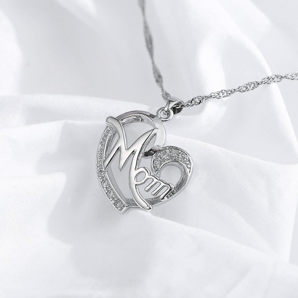 new fashion creative mother's day gift mom diamond necklace