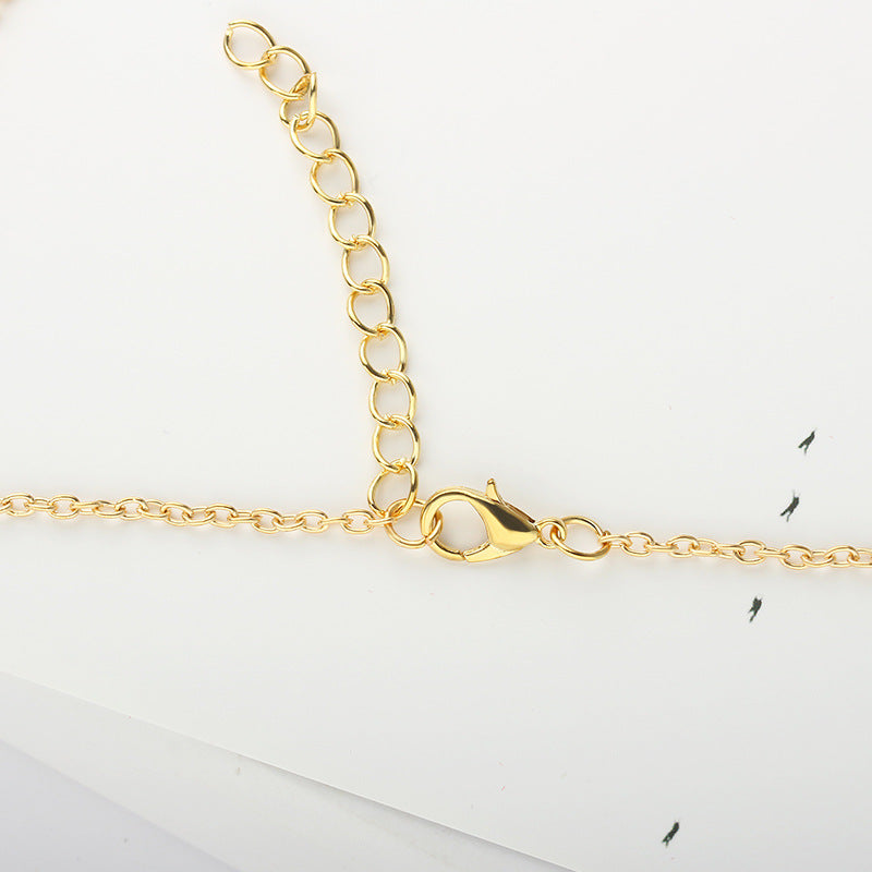 fashion retro tree of life pendant alloy ladies peace tree necklace clavicle chain