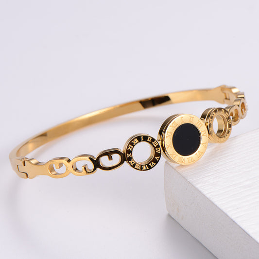 Lady Crown Stainless Steel 18K Gold Plated Shell In Bulk